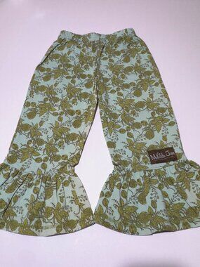 Matilda Jane Box Canyon Big Ruffles Pants size 4